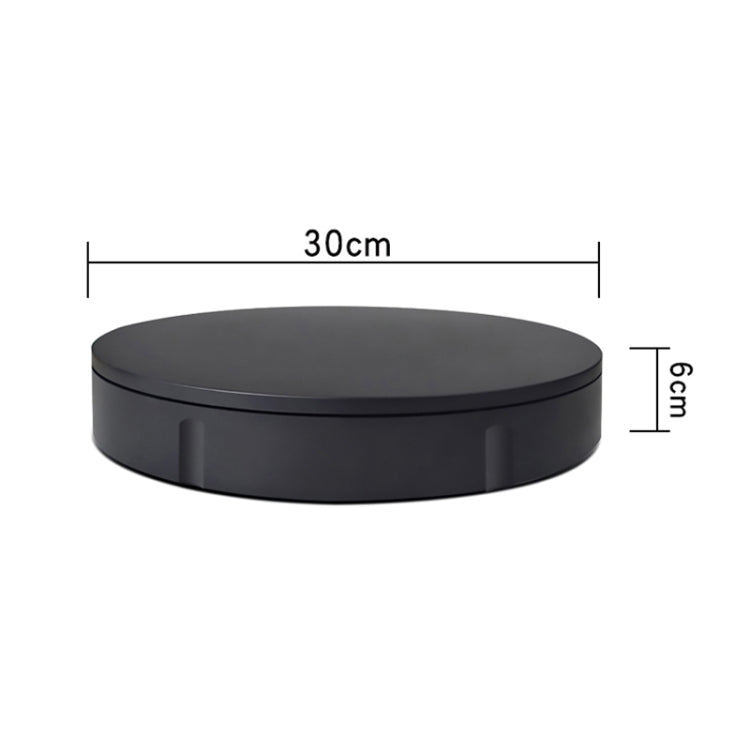 30cm Charging Rotating Display Stand Video Shooting Turntable, Load: 50kg, EU Plug, 30cm , Charging Power, US Plug, 30cm , Charging Power, UK Plug, 30cm , Charging Power, AU Plug, 30cm, Charging Power, US Plug, 30cm, Charging Power, UK Plug������������...