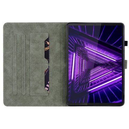 Tiger Pattern PU Tablet Case, For Lenovo K10, For Lenovo M10 Plus 10.3, For Lenovo Tab M10/Tab M10 HD