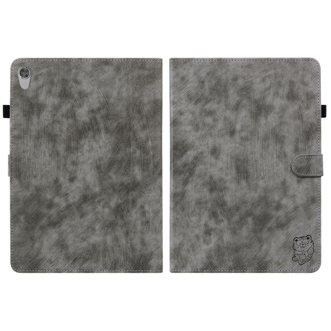 Tiger Pattern PU Tablet Case, For Lenovo Tab M8 HD, For Lenovo Tab M10 10.1 3rd Gen, For Lenovo Tab M10 HD Gen 2