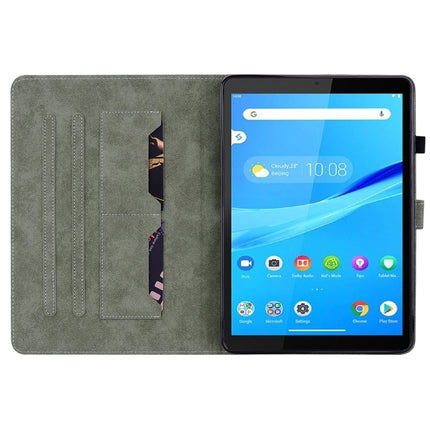 Tiger Pattern PU Tablet Case, For Lenovo Tab M8 HD, For Lenovo Tab M10 10.1 3rd Gen, For Lenovo Tab M10 HD Gen 2