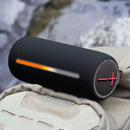 HOPESTAR P37 Tragbarer, wasserdichter, kabelloser Bluetooth-Lautsprecher für den Außenbereich mit RGB-Licht