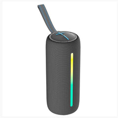 HOPESTAR P37 Tragbarer, wasserdichter, kabelloser Bluetooth-Lautsprecher für den Außenbereich mit RGB-Licht