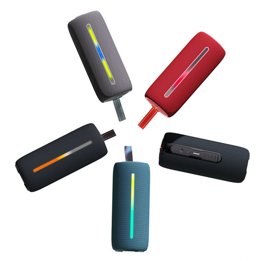 HOPESTAR P37 Tragbarer, wasserdichter, kabelloser Bluetooth-Lautsprecher für den Außenbereich mit RGB-Licht