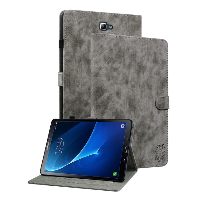Tiger Pattern Flip Leather Tablet Case, For Samsung Galaxy Tab A 10.1 2016/T580/T585