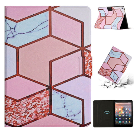 Marble Pattern Smart Leather Tablet Case, For Amazon Kindle Paperwhite 4 / 3 / 2 / 1, For Amazon Kindle Paperwhite 5, For Amazon Kindle HD 7 2019 / 2017 / 2015, For Amazon Kindle HD 8 2018 / 2017 / 2016