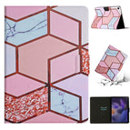 For Samsung Galaxy Tab A8 / Splicing Marble