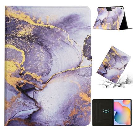 Marble Pattern Smart Leather Tablet Case, For Samsung Galaxy Tab S6 Lite P610, For Samsung Galaxy Tab A7 Lite T220, For Samsung Galaxy Tab A7 10.4 2020 T500, For Samsung Galaxy Tab A 10.1 T580