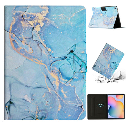 Marble Pattern Smart Leather Tablet Case, For Samsung Galaxy Tab S6 Lite P610, For Samsung Galaxy Tab A7 Lite T220, For Samsung Galaxy Tab A7 10.4 2020 T500, For Samsung Galaxy Tab A 10.1 T580
