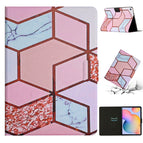 For Samsung Galaxy Tab A7 Lite T220 / Splicing Marble