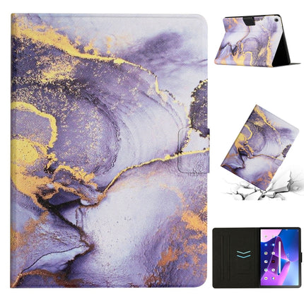 Marble Pattern Smart Leather Tablet Case, For Lenovo M10 Plus, For Lenovo Tab P11