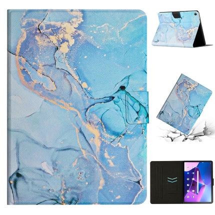 Marble Pattern Smart Leather Tablet Case, For Lenovo M10 Plus, For Lenovo Tab P11