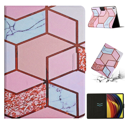 Marble Pattern Smart Leather Tablet Case, For Lenovo M10 Plus, For Lenovo Tab P11