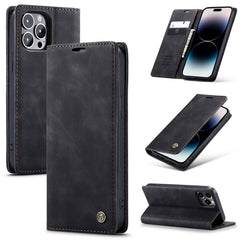 CaseMe-013 Multifunctional Retro Frosted Leather Phone Case, For iPhone 14, For iPhone 14 Plus, For iPhone 14 Pro, For iPhone 14 Pro Max