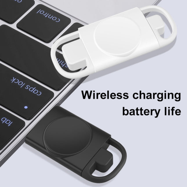 T09-S USB+Type-C Portable Wireless Smart Watch Charger for Samsung Watch Series, For Samsung Watch Series