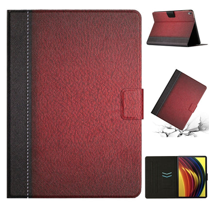 Stitching Solid Color Smart Leather Tablet Case, For Lenovo Tab M10 Plus, For Lenovo Tab P11