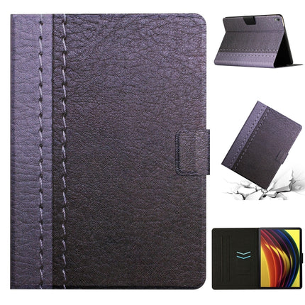 Stitching Solid Color Smart Leather Tablet Case, For Lenovo Tab M10 Plus, For Lenovo Tab P11