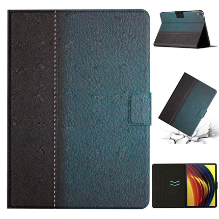 Stitching Solid Color Smart Leather Tablet Case, For Lenovo Tab M10 Plus, For Lenovo Tab P11
