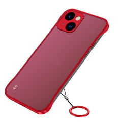 Metal Lens Frosted Finger Ring Strap Phone Case, For iPhone 14, For iPhone 14 Plus, For iPhone 14 Pro, For iPhone 14 Pro Max