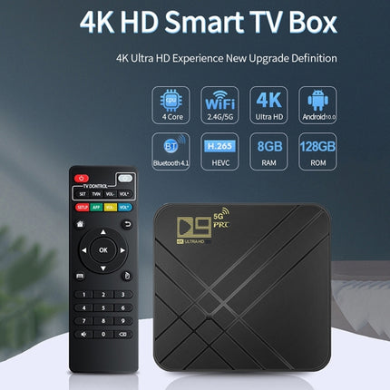 D9 PRO 2,4G/5G WIFI 4K HD Android TV-Box, D9 PRO US-Stecker, D9 PRO EU-Stecker, D9 PRO UK-Stecker, D9 PRO AU-Stecker
