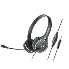 SOYTO SY-G30C Long Microphone Wired Noise Cancelling Ergonomic Gaming Headset, 3.5mm, USB