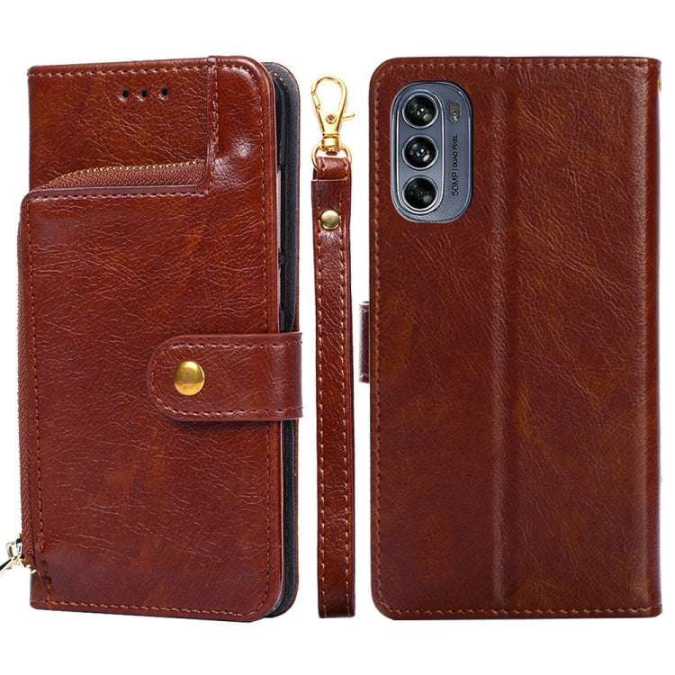 Zipper Bag Leather Phone Case, For OPPO A57 4G 2022, For OPPO Reno7 A JP Version, For Huawei nova 10, For Motorola Moto G62 5G, For Huawei nova 10 Pro, For Nokia C100