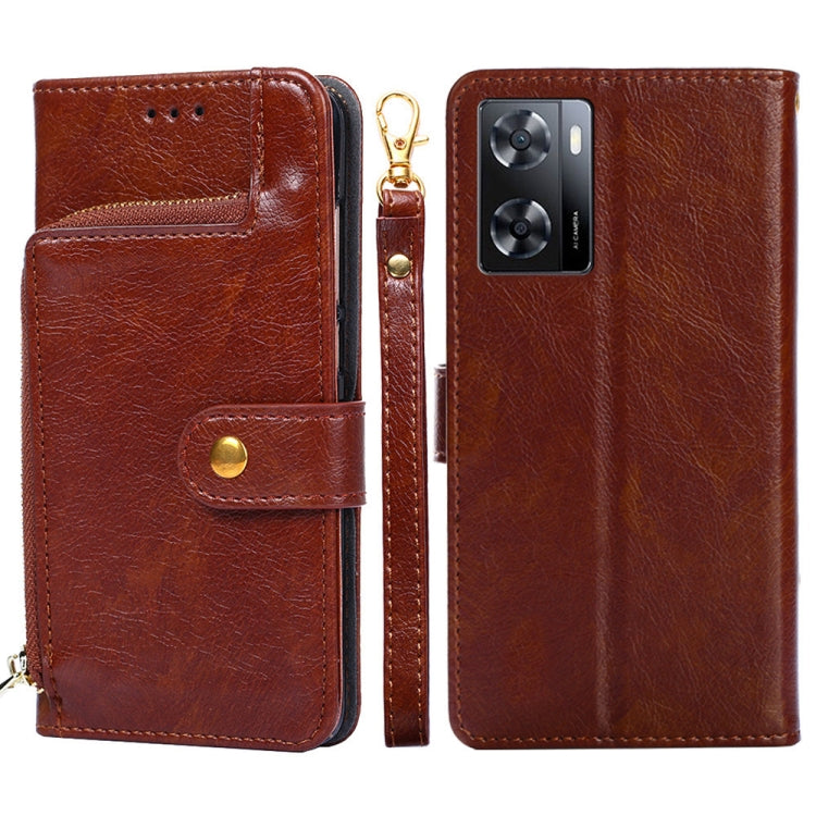 Zipper Bag Leather Phone Case, For OPPO A57 4G 2022, For OPPO Reno7 A JP Version, For Huawei nova 10, For Motorola Moto G62 5G, For Huawei nova 10 Pro, For Nokia C100