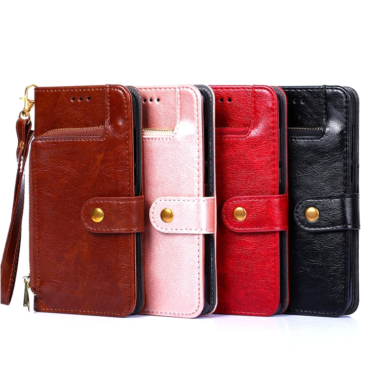 Zipper Bag Leather Phone Case, For OPPO A57 4G 2022, For OPPO Reno7 A JP Version, For Huawei nova 10, For Motorola Moto G62 5G, For Huawei nova 10 Pro, For Nokia C100
