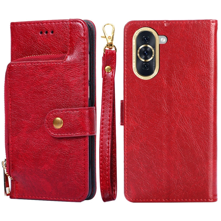Zipper Bag Leather Phone Case, For OPPO A57 4G 2022, For OPPO Reno7 A JP Version, For Huawei nova 10, For Motorola Moto G62 5G, For Huawei nova 10 Pro, For Nokia C100