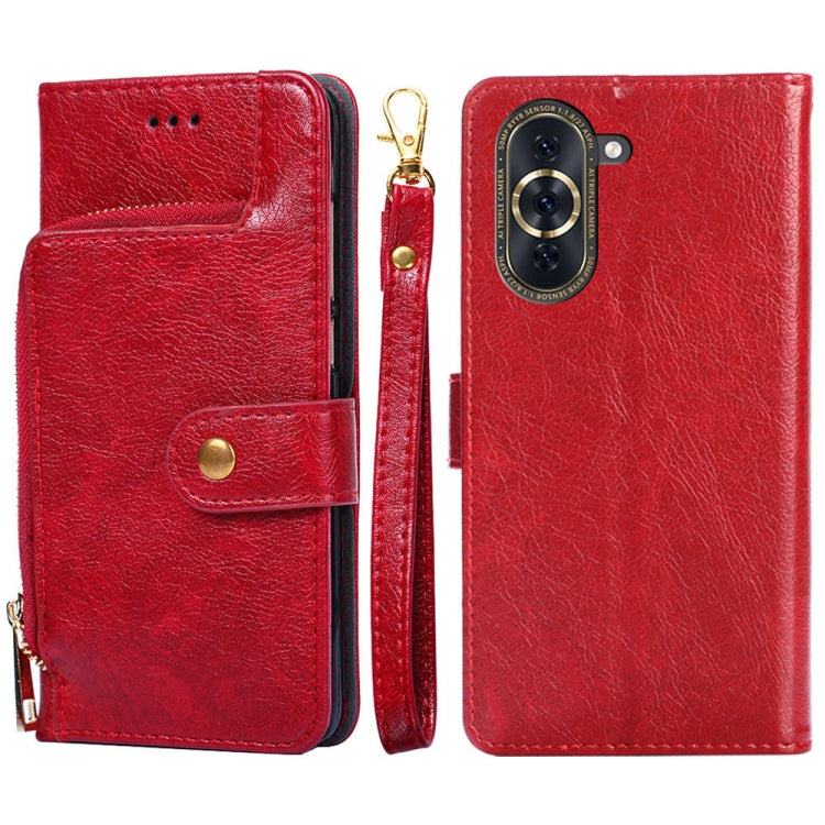 Zipper Bag Leather Phone Case, For OPPO A57 4G 2022, For OPPO Reno7 A JP Version, For Huawei nova 10, For Motorola Moto G62 5G, For Huawei nova 10 Pro, For Nokia C100