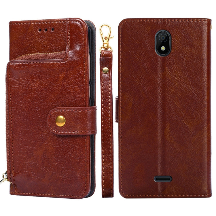 Zipper Bag Leather Phone Case, For OPPO A57 4G 2022, For OPPO Reno7 A JP Version, For Huawei nova 10, For Motorola Moto G62 5G, For Huawei nova 10 Pro, For Nokia C100