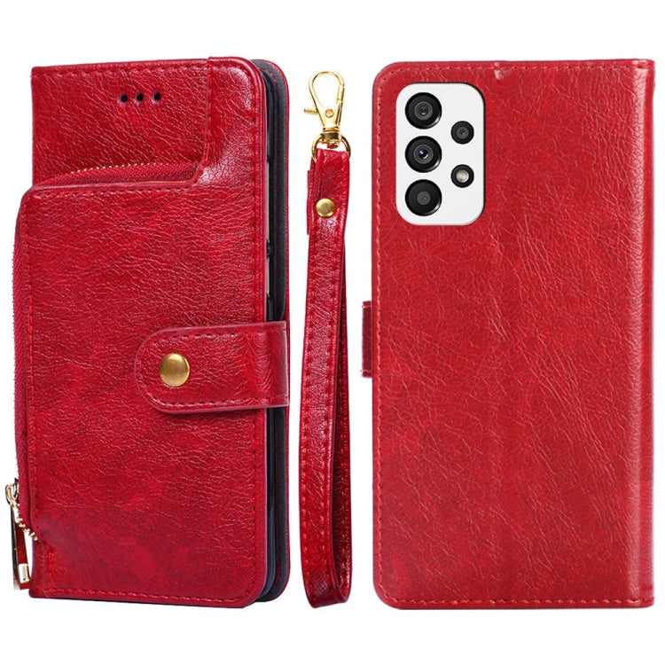 Zipper Bag Leather Phone Case, For Nokia C200, For Samsung Galaxy A73 5G, For Samsung Galaxy M13, For Xiaomi 12S Ultra
