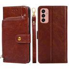 For Samsung Galaxy M13 / Brown