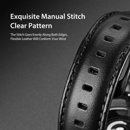 DUX DUCIS 22mm Genuine Leather Watch Band For Samsung Galaxy/Huawei/Honor/Xiaomi Watch, 22mm