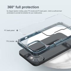 NILLKIN Ultra Clear PC + TPU Phone Case, For iPhone 14, For iPhone 14 Plus, For iPhone 14 Pro, For iPhone 14 Pro Max