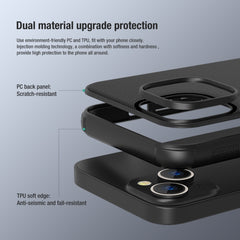 NILLKIN Frosted Shield Pro PC + TPU Phone Case, For iPhone 14, For iPhone 14 Plus, For iPhone 14 Pro, For iPhone 14 Pro Max