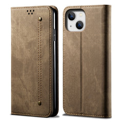 Denim Texture Casual Style Leather Phone Case, For iPhone 14, For iPhone 14 Plus, For iPhone 14 Pro, For iPhone 14 Pro Max