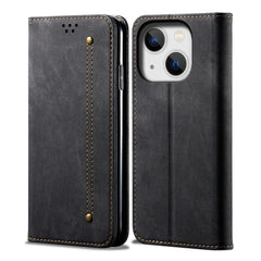 Denim Texture Casual Style Leather Phone Case, For iPhone 14, For iPhone 14 Plus, For iPhone 14 Pro, For iPhone 14 Pro Max