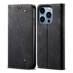 Denim Texture Casual Style Leather Phone Case, For iPhone 14, For iPhone 14 Plus, For iPhone 14 Pro, For iPhone 14 Pro Max