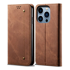 Denim Texture Casual Style Leather Phone Case, For iPhone 14, For iPhone 14 Plus, For iPhone 14 Pro, For iPhone 14 Pro Max