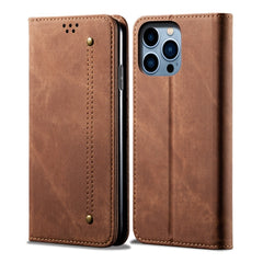 Denim Texture Casual Style Leather Phone Case, For iPhone 14, For iPhone 14 Plus, For iPhone 14 Pro, For iPhone 14 Pro Max