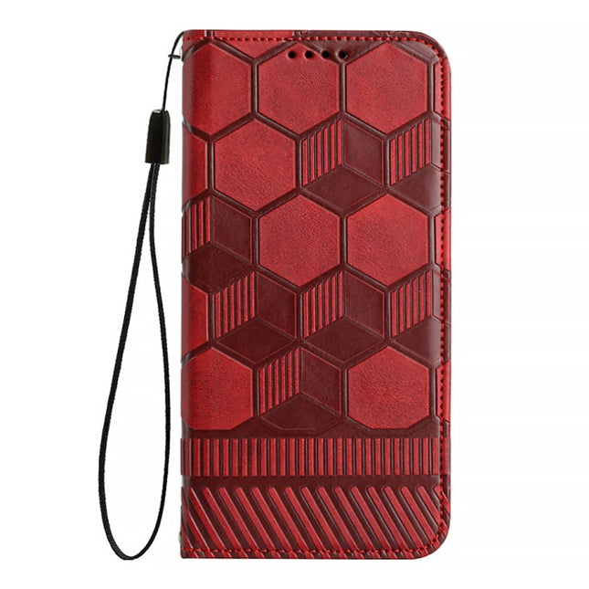 Football Texture Magnetic Leather Flip Phone Case, For Xiaomi Redmi 10C / 10 India, For Xiaomi Redmi 10A, For Xiaomi Redmi Note 11 Global 2022 / Note 11S 4G, For Xiaomi Redmi Note 11 Pro 5G / 4G Global 2022 / Note 11 Pro+ India