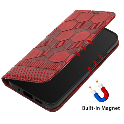 Football Texture Magnetic Leather Flip Phone Case, For Xiaomi Redmi 10C / 10 India, For Xiaomi Redmi 10A, For Xiaomi Redmi Note 11 Global 2022 / Note 11S 4G, For Xiaomi Redmi Note 11 Pro 5G / 4G Global 2022 / Note 11 Pro+ India