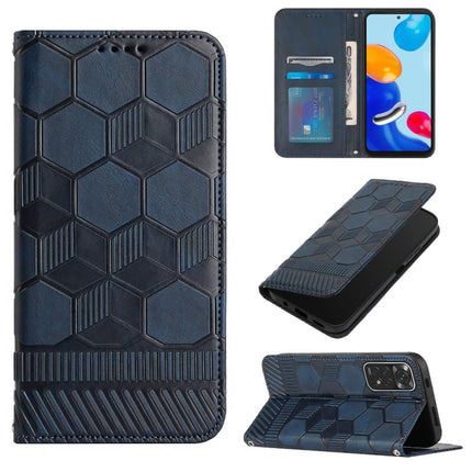 Football Texture Magnetic Leather Flip Phone Case, For Xiaomi Redmi 10C / 10 India, For Xiaomi Redmi 10A, For Xiaomi Redmi Note 11 Global 2022 / Note 11S 4G, For Xiaomi Redmi Note 11 Pro 5G / 4G Global 2022 / Note 11 Pro+ India