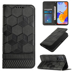 Football Texture Magnetic Leather Flip Phone Case, For Xiaomi Redmi 10C / 10 India, For Xiaomi Redmi 10A, For Xiaomi Redmi Note 11 Global 2022 / Note 11S 4G, For Xiaomi Redmi Note 11 Pro 5G / 4G Global 2022 / Note 11 Pro+ India
