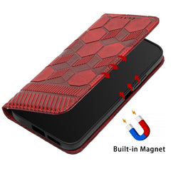 Football Texture Magnetic Leather Flip Phone Case, For Xiaomi Redmi Note 11T Pro, For Xiaomi Poco M4 5G, For Xiaomi Poco M4 Pro 4G, For Xiaomi Poco M4 Pro 5G