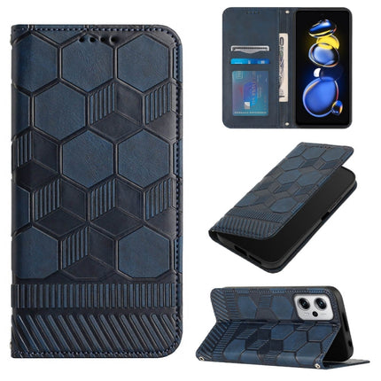 Football Texture Magnetic Leather Flip Phone Case, For Xiaomi Redmi Note 11T Pro, For Xiaomi Poco M4 5G, For Xiaomi Poco M4 Pro 4G, For Xiaomi Poco M4 Pro 5G