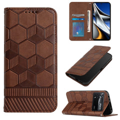 Football Texture Magnetic Leather Flip Phone Case, For Xiaomi Redmi Note 11T Pro, For Xiaomi Poco M4 5G, For Xiaomi Poco M4 Pro 4G, For Xiaomi Poco M4 Pro 5G