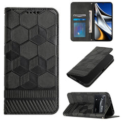 Football Texture Magnetic Leather Flip Phone Case, For Xiaomi Redmi Note 11T Pro, For Xiaomi Poco M4 5G, For Xiaomi Poco M4 Pro 4G, For Xiaomi Poco M4 Pro 5G