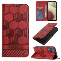 Football Texture Magnetic Leather Flip Phone Case, For Samsung Galaxy A03s 166.5mm EU Version, For Samsung Galaxy A12 5G / M12 / F12, For Samsung Galaxy A13 4G, For Samsung Galaxy A13 5G