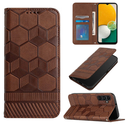 Football Texture Magnetic Leather Flip Phone Case, For Samsung Galaxy A12 5G / M12 / F12, For Samsung Galaxy A13 5G, For Samsung Galaxy A23 5G, For Samsung Galaxy A33 5G